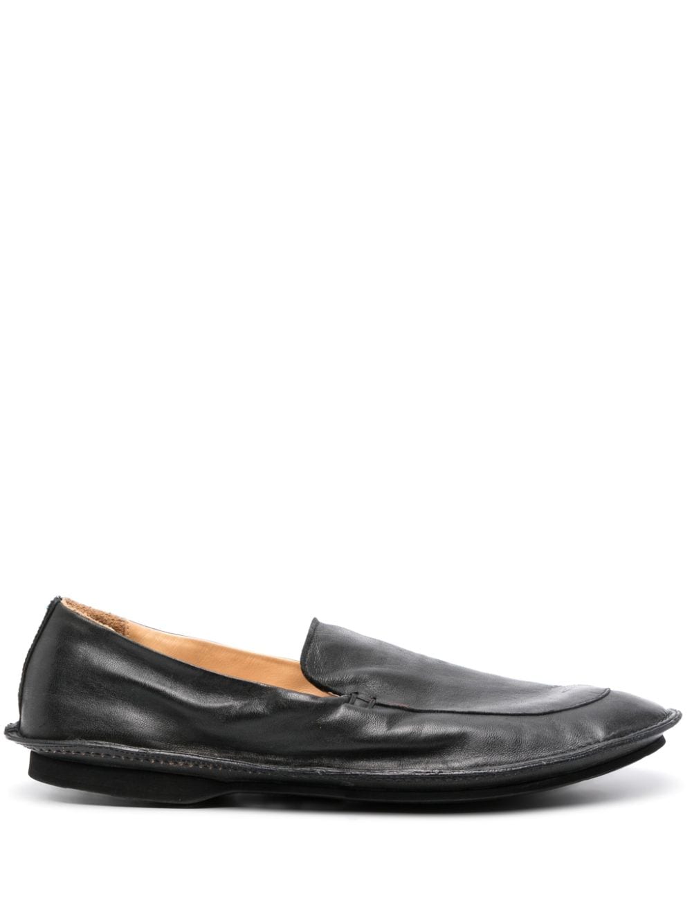 Premiata slip-on leather loafers - Black von Premiata