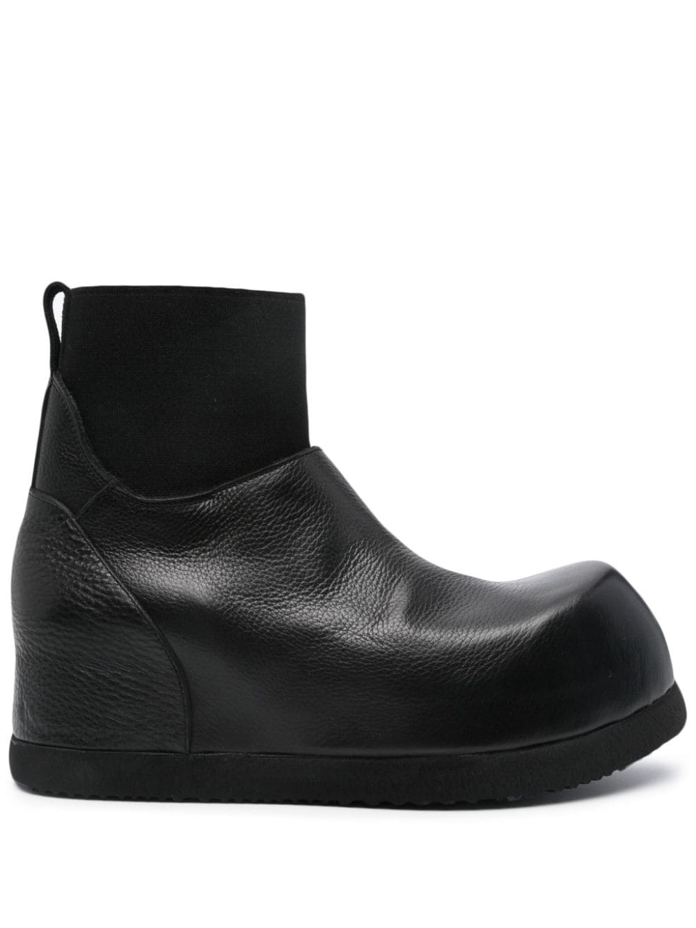 Premiata sock-style leather ankle boots - Black von Premiata