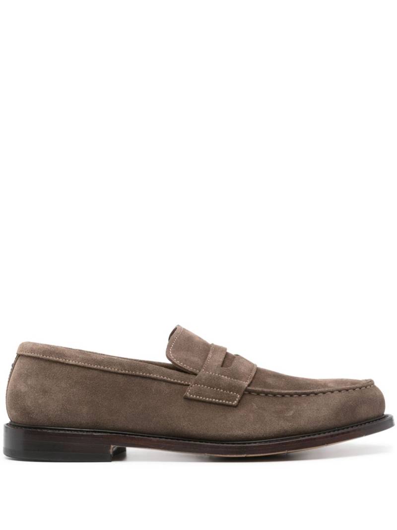 Premiata suede moccasin loafers - Brown von Premiata