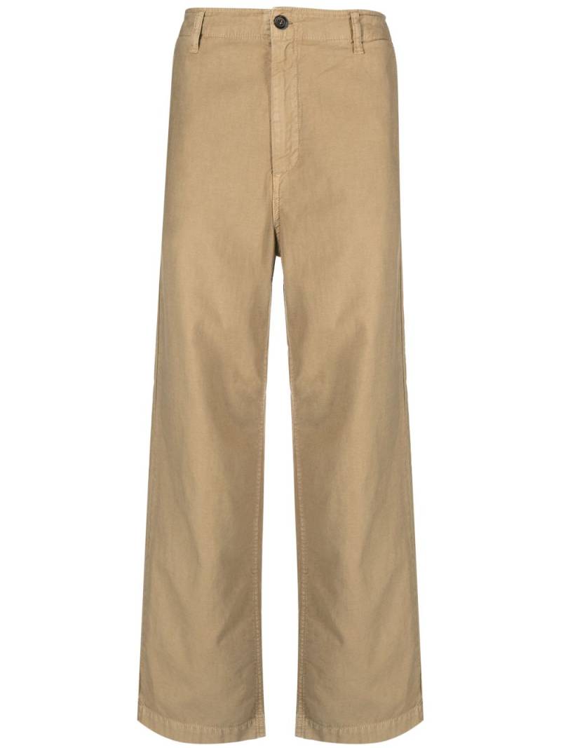 President’S mid-rise wide-leg trousers - Neutrals von President’S