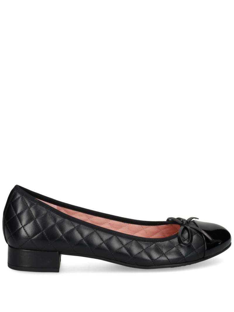 Pretty Ballerinas 30mm Lindsay ballet flats - Black von Pretty Ballerinas