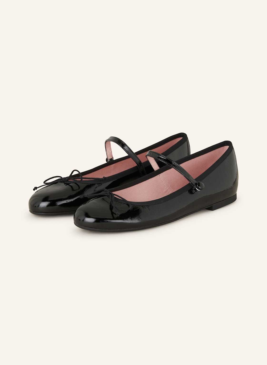 Pretty Ballerinas Mary-Jane-Ballerinas Ipnotic Aus Lack schwarz von Pretty Ballerinas