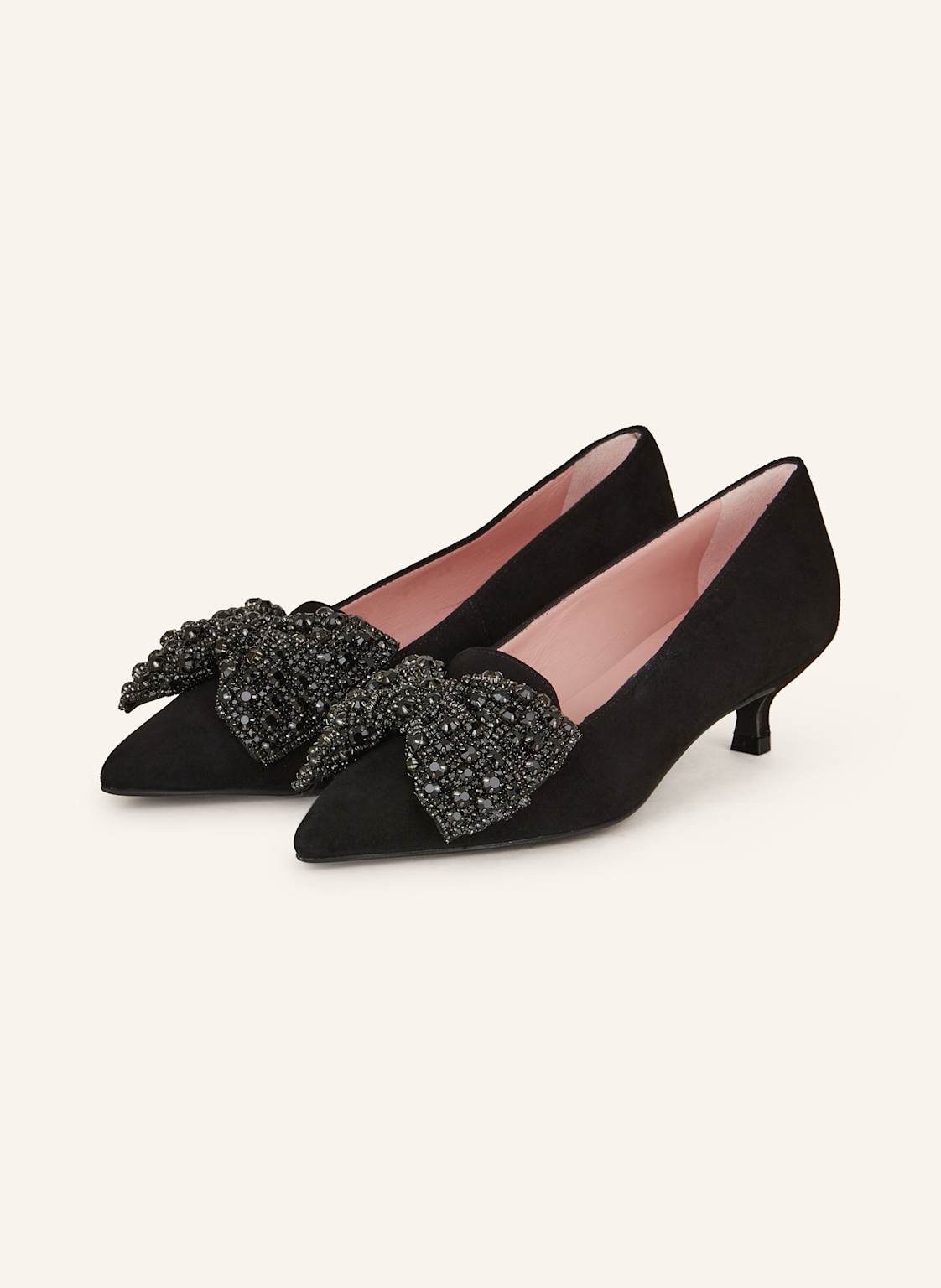 Pretty Ballerinas Pumps Kendall Mit Schmucksteinen schwarz von Pretty Ballerinas