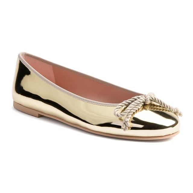 Pretty Ballerinas - Rosario, für Damen, Gold, Größe 35 von Pretty Ballerinas