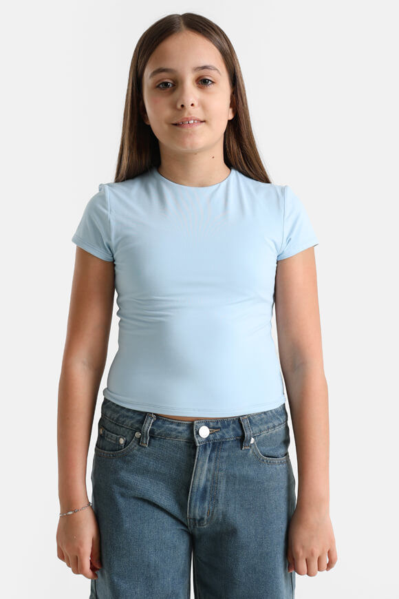 Pretty Mess Crop T-Shirt | Hellblau | Mädchen | 8 Pretty Mess Crop T-Shirt | Hellblau | Mädchen | 8 von Pretty Mess