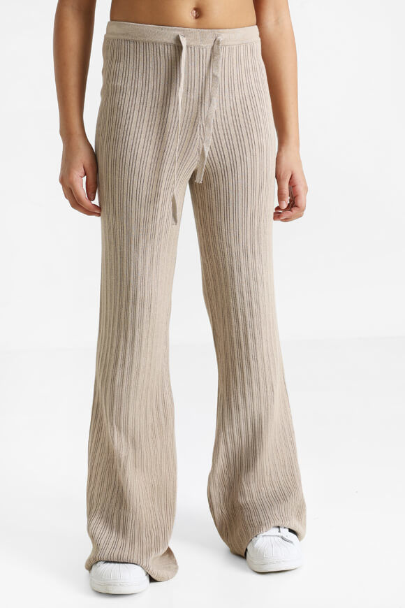 Pretty Mess Gerippte Flare-Strickhose | Beige | Mädchen | 8 Pretty Mess Gerippte Flare-Strickhose | Beige | Mädchen | 8 von Pretty Mess