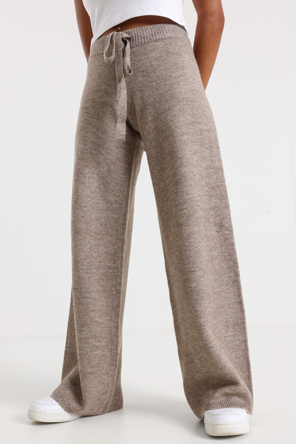 Pretty Mess Wide Leg Strickhose | Beige meliert | Mädchen | 8 Pretty Mess Wide Leg Strickhose | Beige meliert | Mädchen | 8 von Pretty Mess