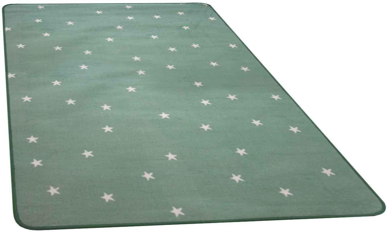 Primaflor-Ideen in Textil Kinderteppich »STELLA«, rechteckig, 5 mm Höhe, Motiv Sterne, Kinderzimmer von Primaflor-Ideen in Textil