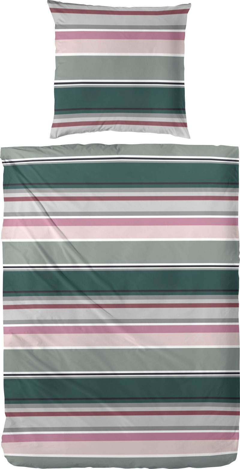 Primera Bettwäsche »Late Summer Stripe«, mit modernen Streifen in frischen Farben von Primera