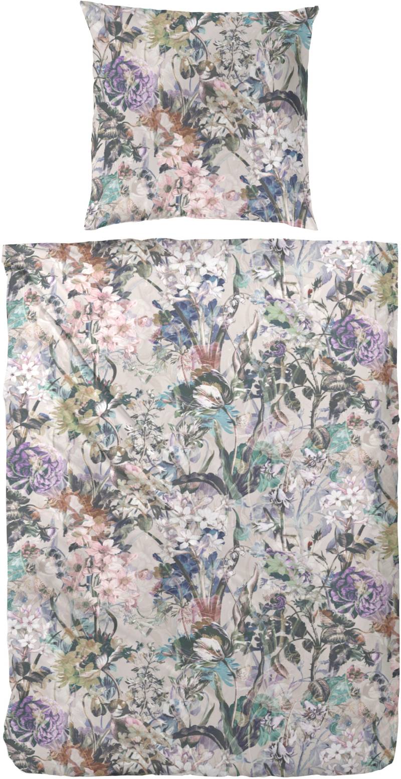 Primera Bettwäsche »Mako-Satin Bettwäsche Levin«, mit extravaganten Blumen-Prints von Primera