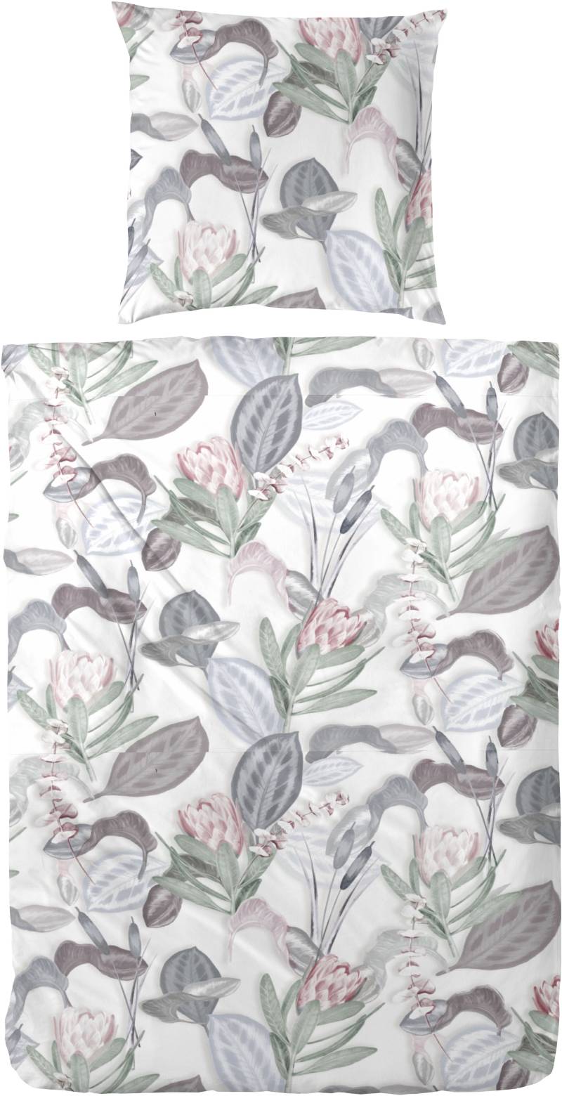 Primera Bettwäsche »Satin Bettwäsche "Protea"« von Primera