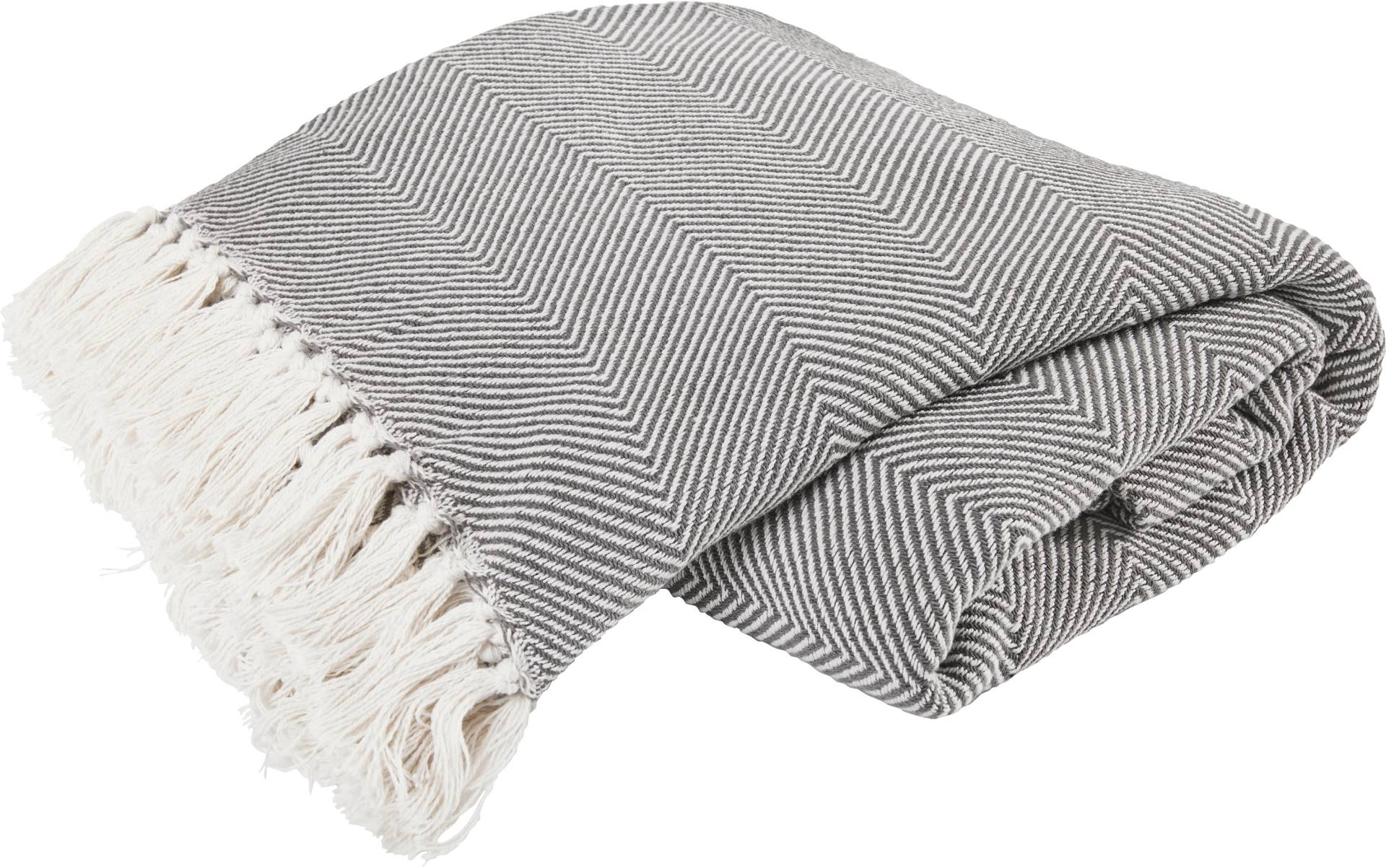 Primera Tagesdecke »Fransen«, mit stylischem Fransenrand und Fischgrat-Muster Primera Tagesdecke »Fransen«, mit stylischem Fransenrand und Fischgrat-Muster von Primera