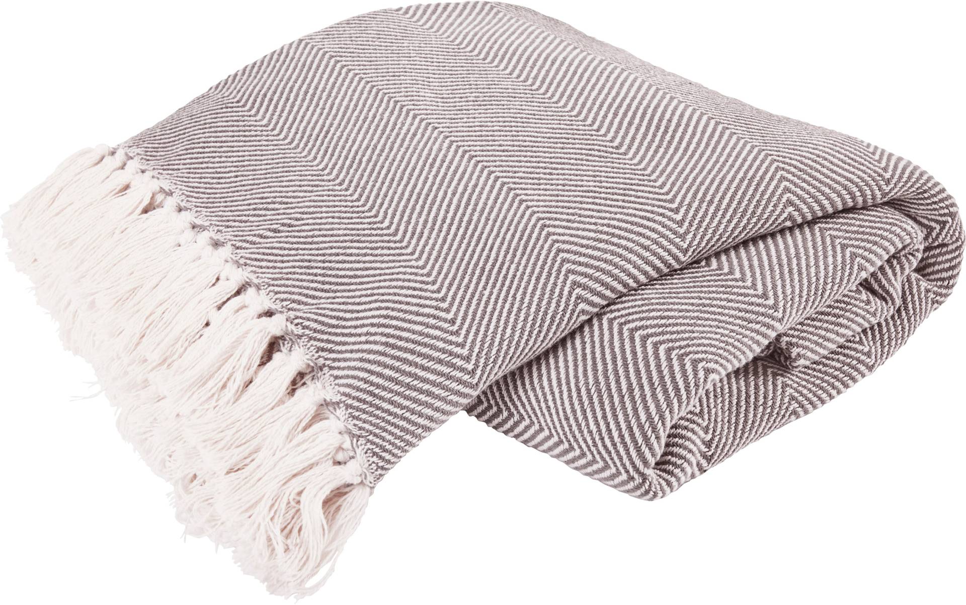 Primera Tagesdecke »Fransen«, mit stylischem Fransenrand und Fischgrat-Muster Primera Tagesdecke »Fransen«, mit stylischem Fransenrand und Fischgrat-Muster von Primera