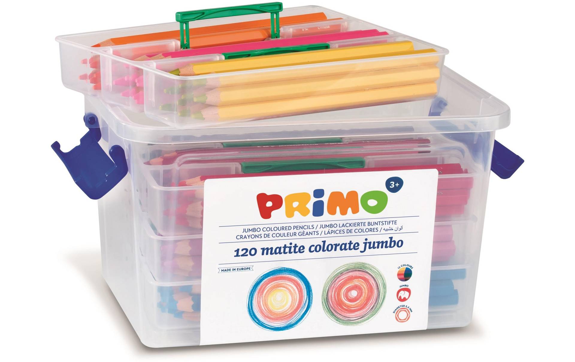 Primo Buntstift »Schulbox Jumbo 120« von Primo