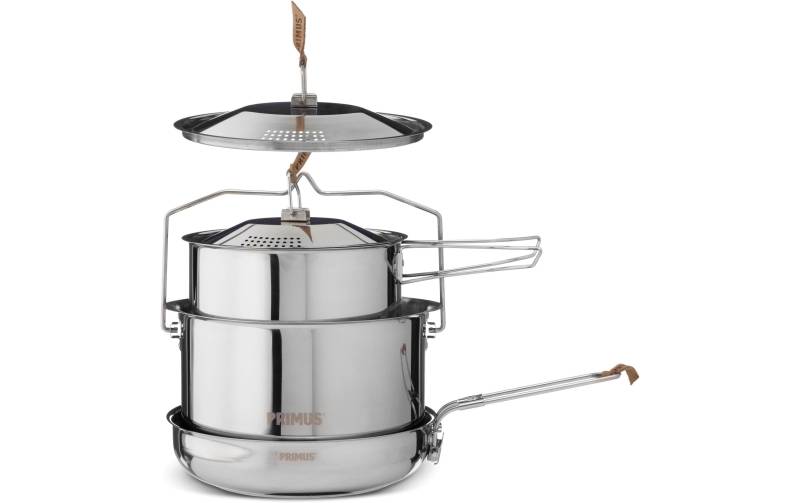 Primus Topf-Set »CampFire Cookset S/S - Large«, Aluminium-Edelstahl von Primus