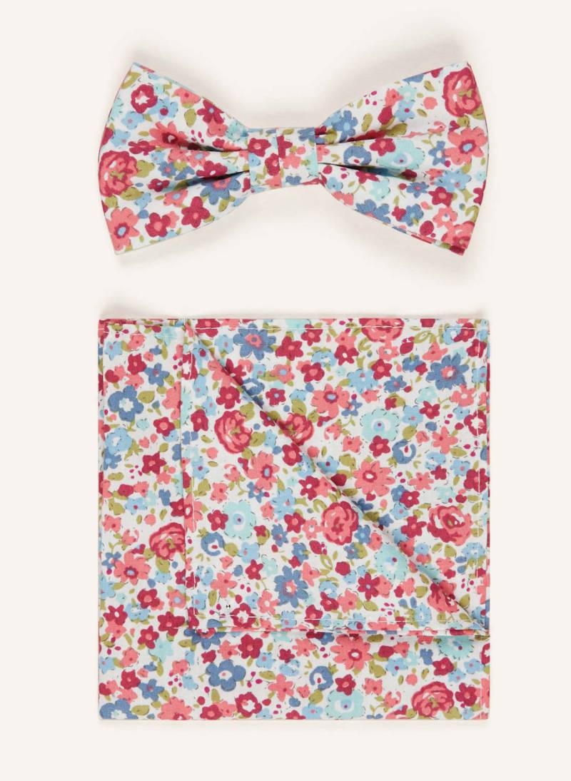 Prince Bowtie Set: Fliege Und Einstecktuch rot von Prince BOWTIE