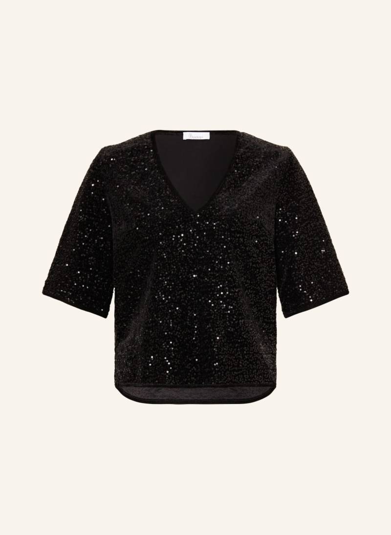 Princess Goes Hollywood Blusenshirt Mit 3/4-Arm Und Paillettenbesatz schwarz von Princess GOES HOLLYWOOD