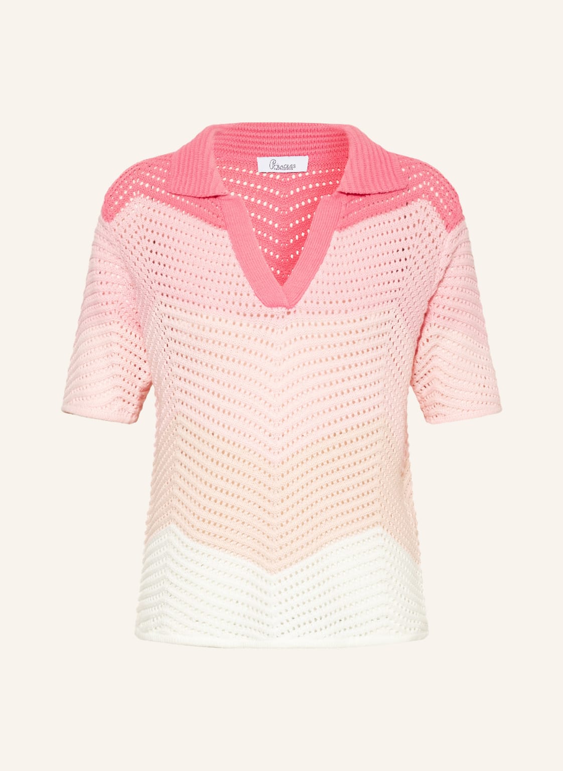 Princess Goes Hollywood Strick-Poloshirt rosa von Princess GOES HOLLYWOOD