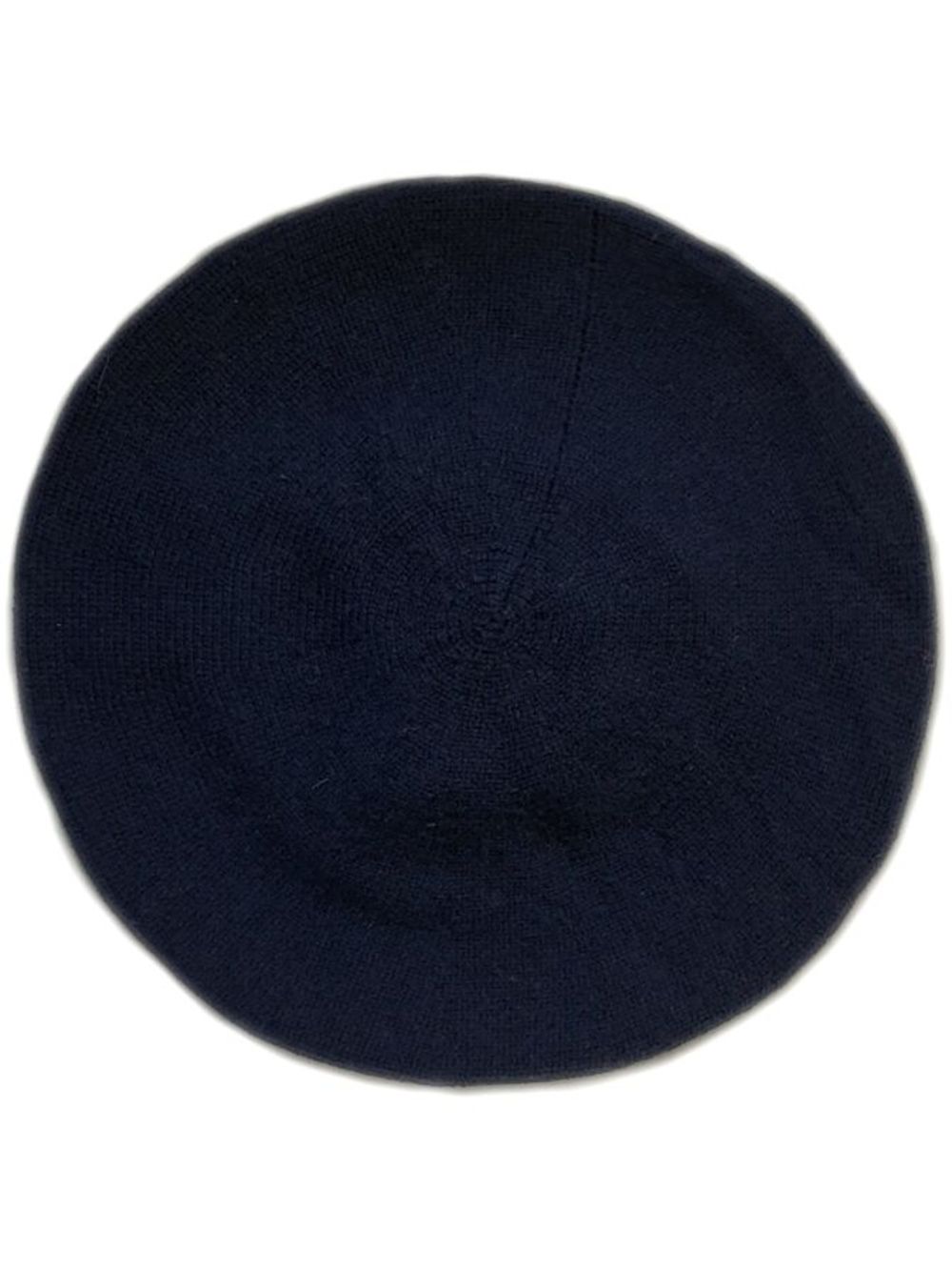 Pringle of Scotland Lion-embroidered cashmere beret - Blue von Pringle of Scotland