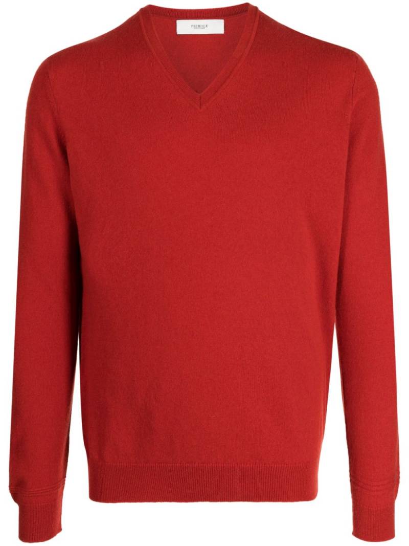 Pringle of Scotland V-neck cashmere jumper - Red von Pringle of Scotland