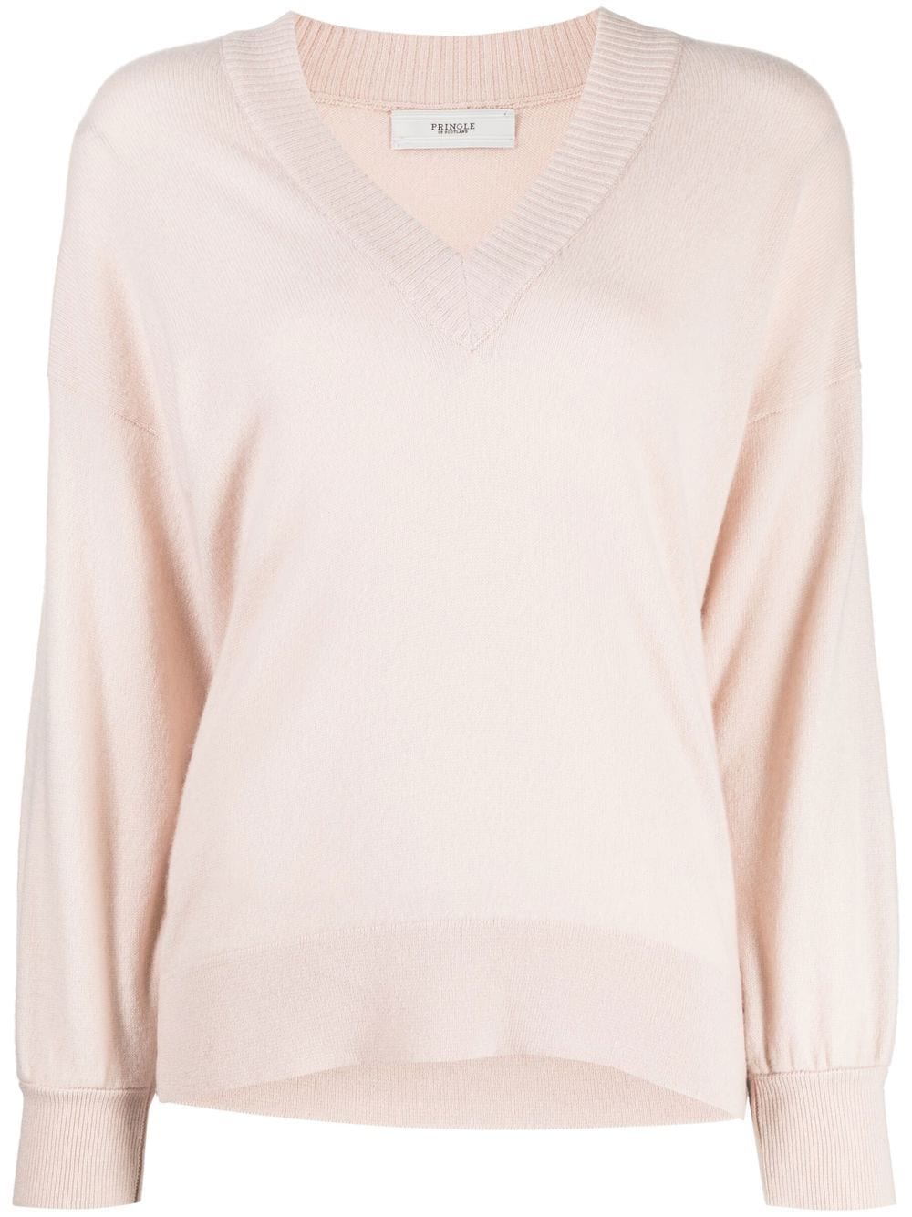 Pringle of Scotland V-neck long sleeve jumper - Neutrals von Pringle of Scotland