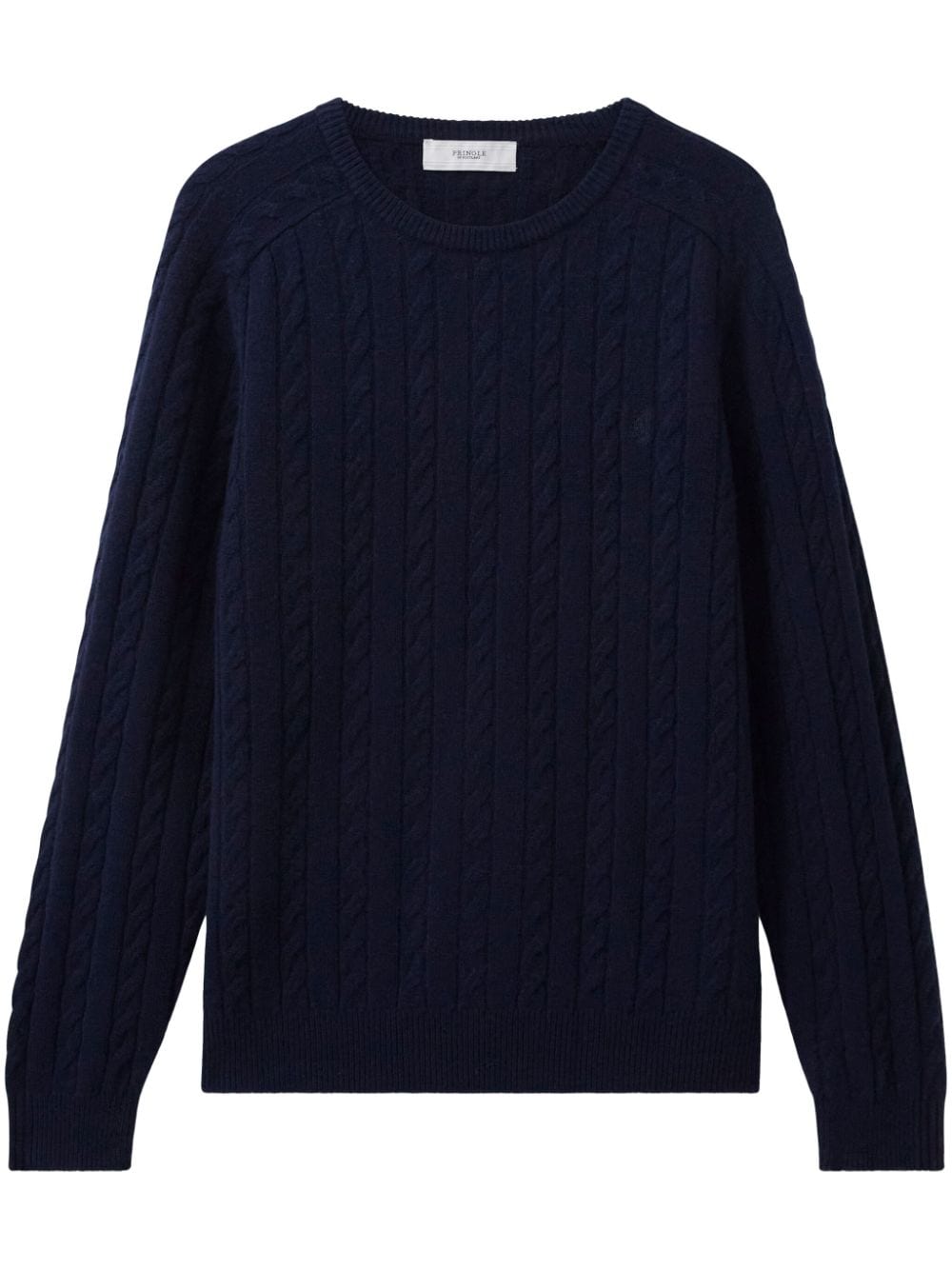 Pringle of Scotland cable-knit lambs wool jumper - Blue von Pringle of Scotland