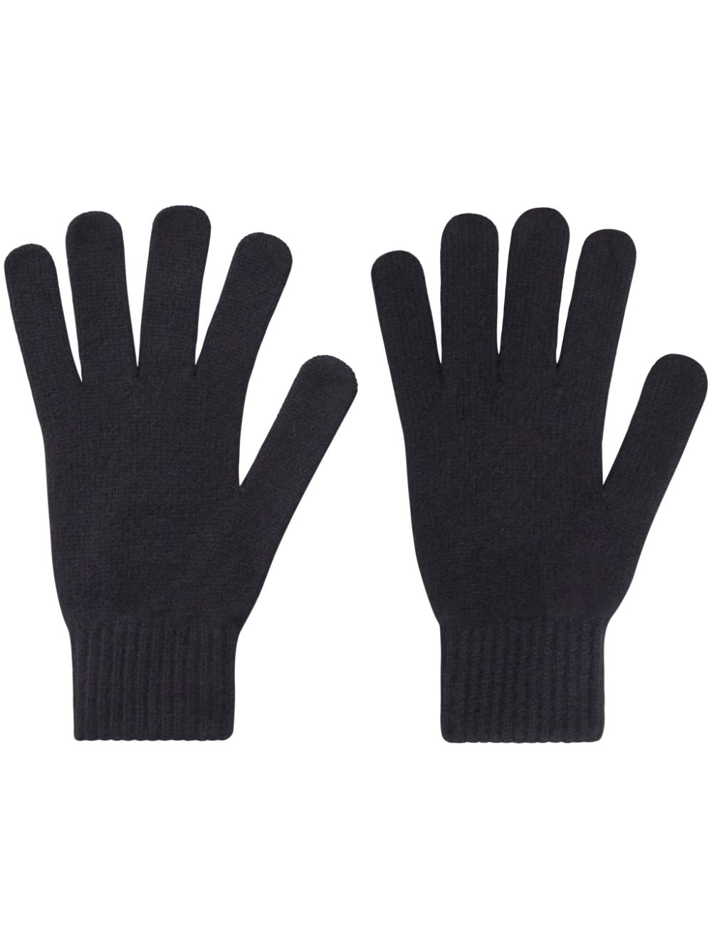 Pringle of Scotland cashmere gloves - Black von Pringle of Scotland