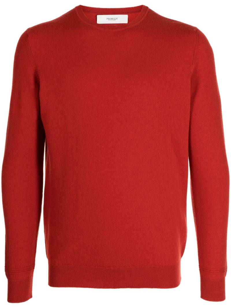 Pringle of Scotland crew-neck cashmere jumper - Red von Pringle of Scotland