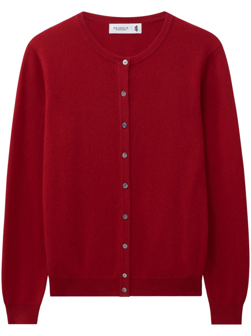 Pringle of Scotland round-neck cashmere cardigan - Red von Pringle of Scotland