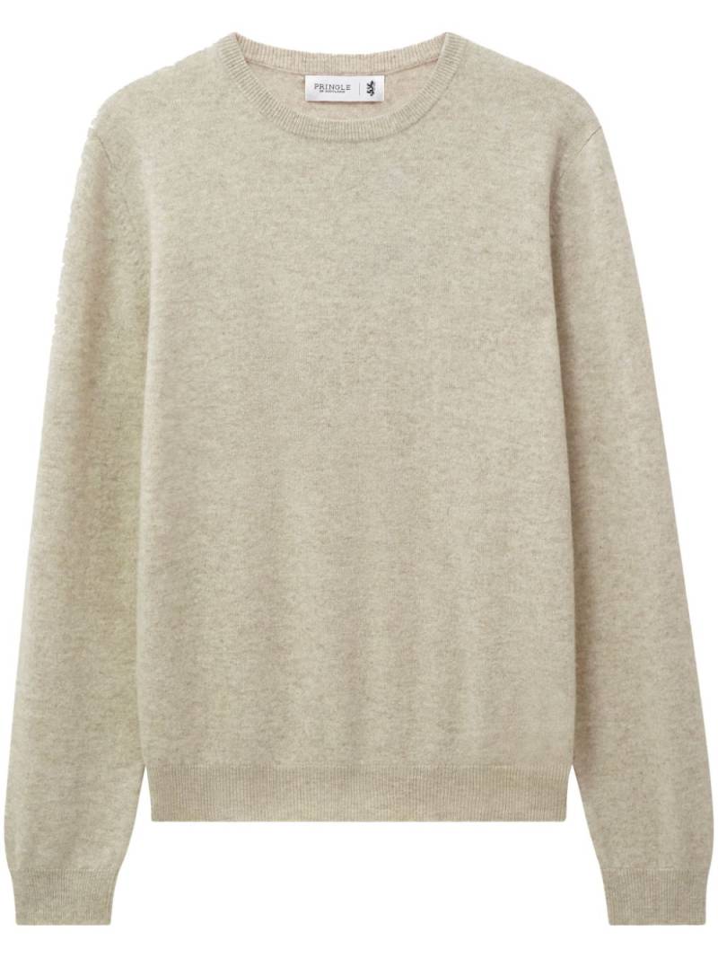 Pringle of Scotland round-neck cashmere jumper - Neutrals von Pringle of Scotland