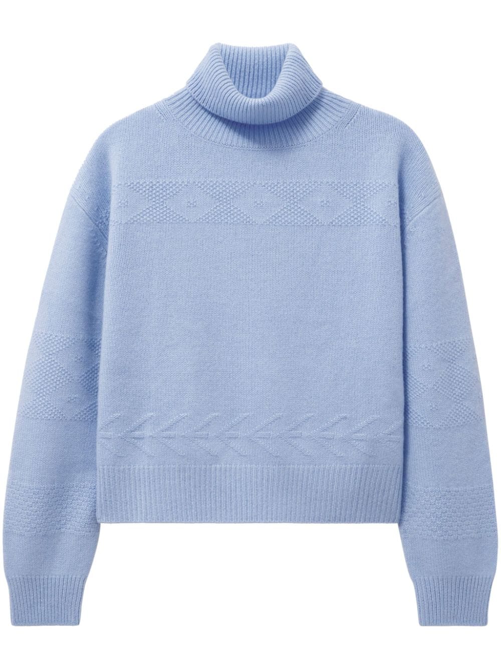 Pringle of Scotland turtleneck cashmere sweater - Blue von Pringle of Scotland