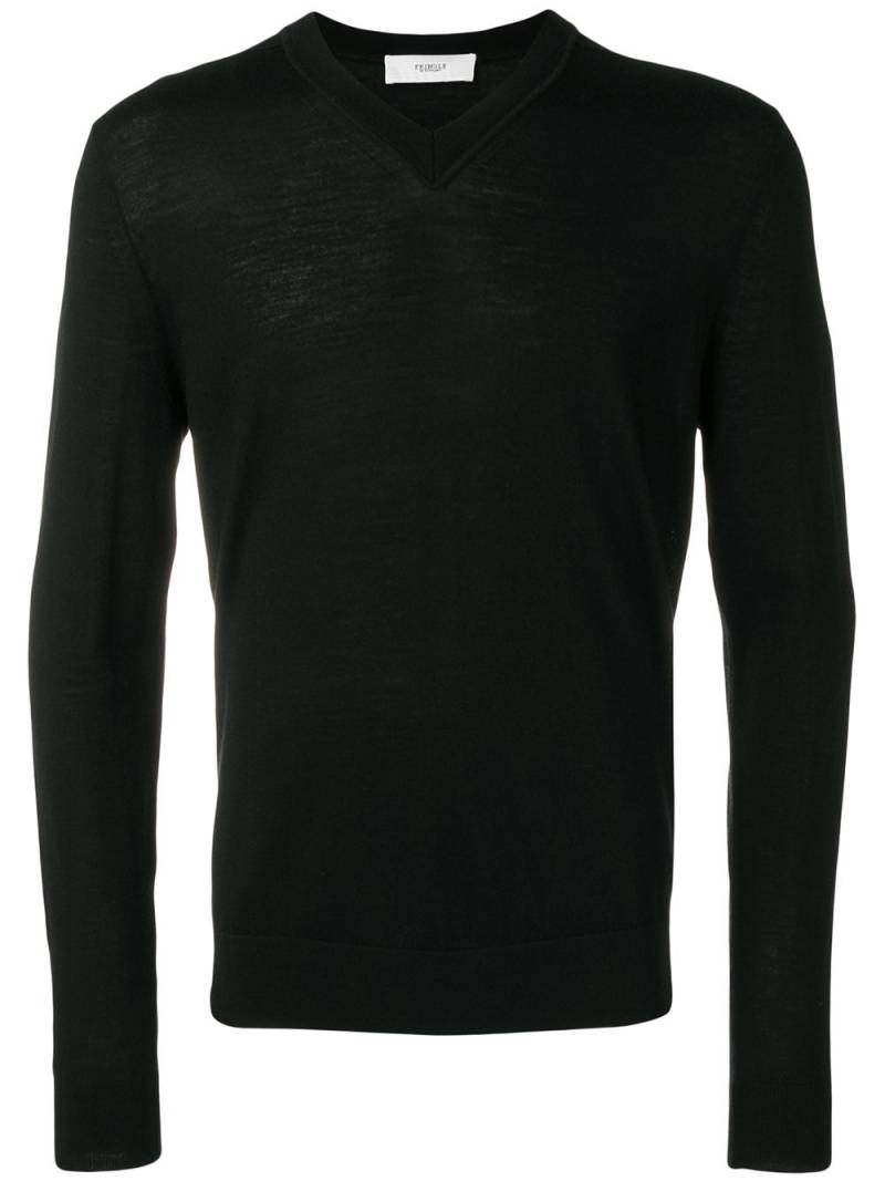 Pringle of Scotland v-neck merino wool jumper - Black von Pringle of Scotland