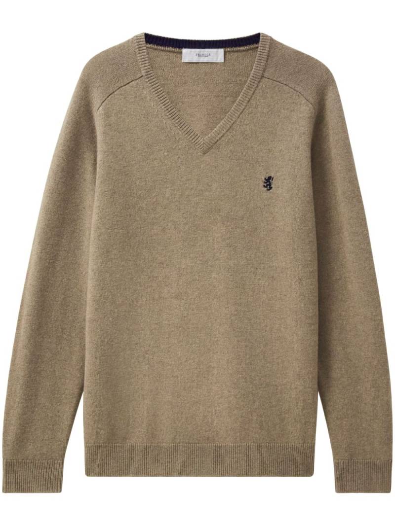 Pringle of Scotland wool v-neck sweater - Neutrals von Pringle of Scotland