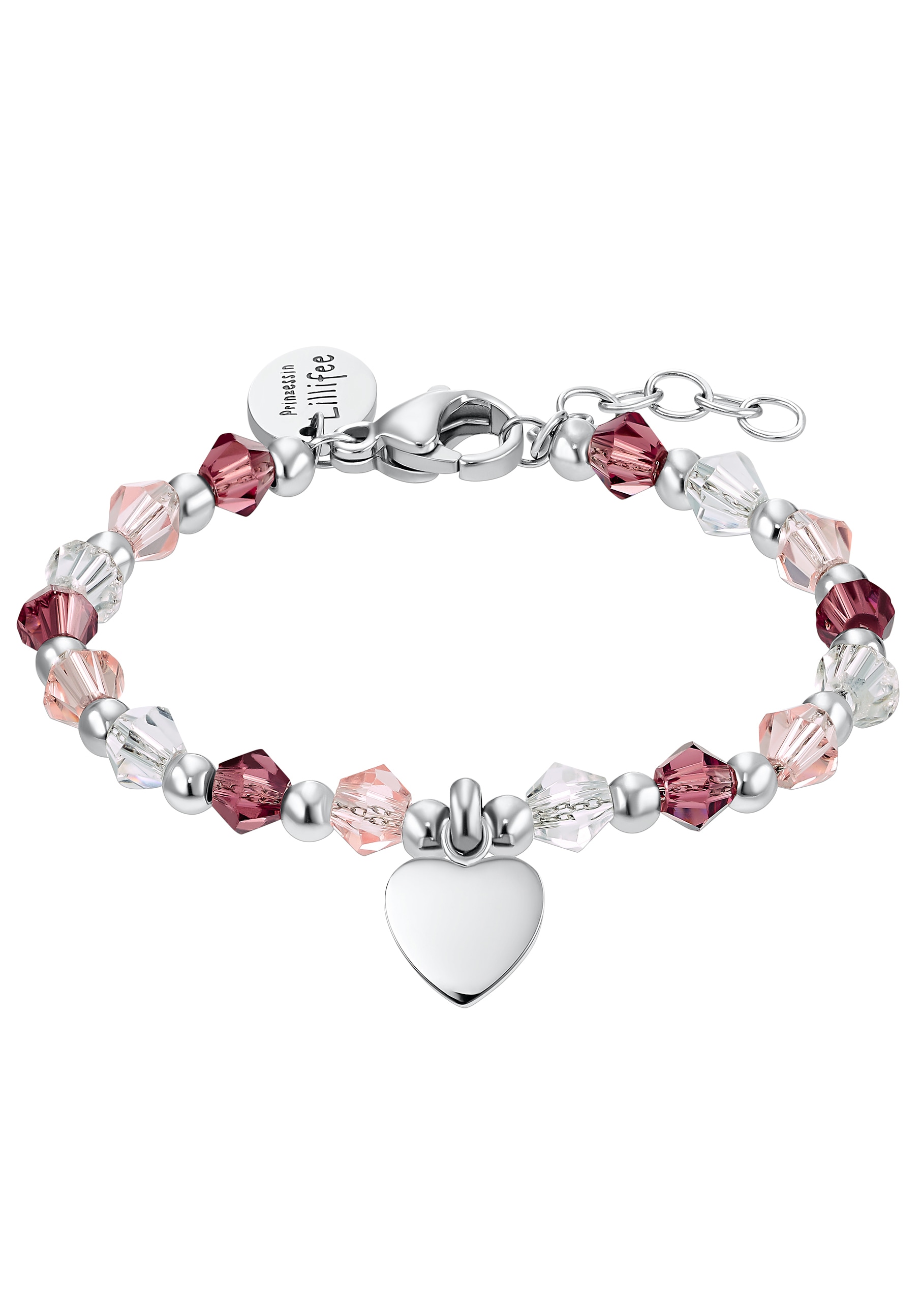 Prinzessin Lillifee Armband »Herz, 2034005«, mit Glasstein von Prinzessin Lillifee