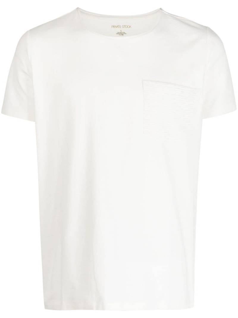 Private Stock Cyrus patch-pocket T-shirt - White von Private Stock