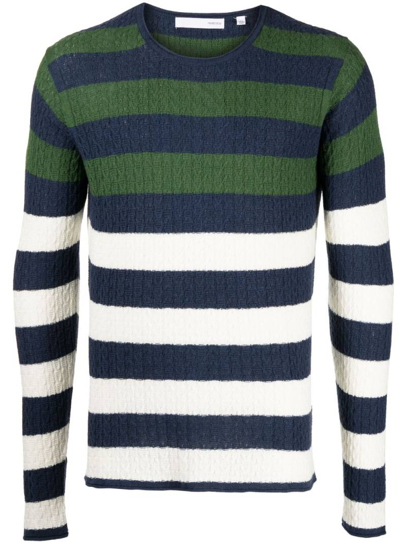 Private Stock The Montmartre striped jumper - Blue von Private Stock