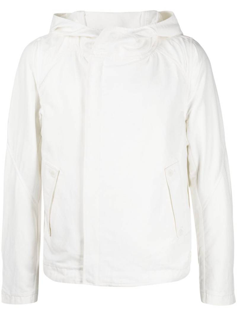 Private Stock The Saladin off-centre jacket - White von Private Stock