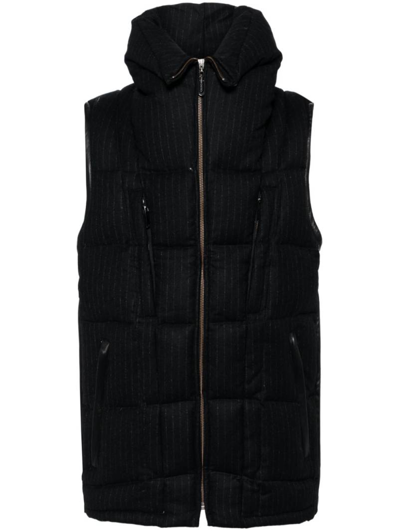 Private Stock The morrison vest - Black von Private Stock