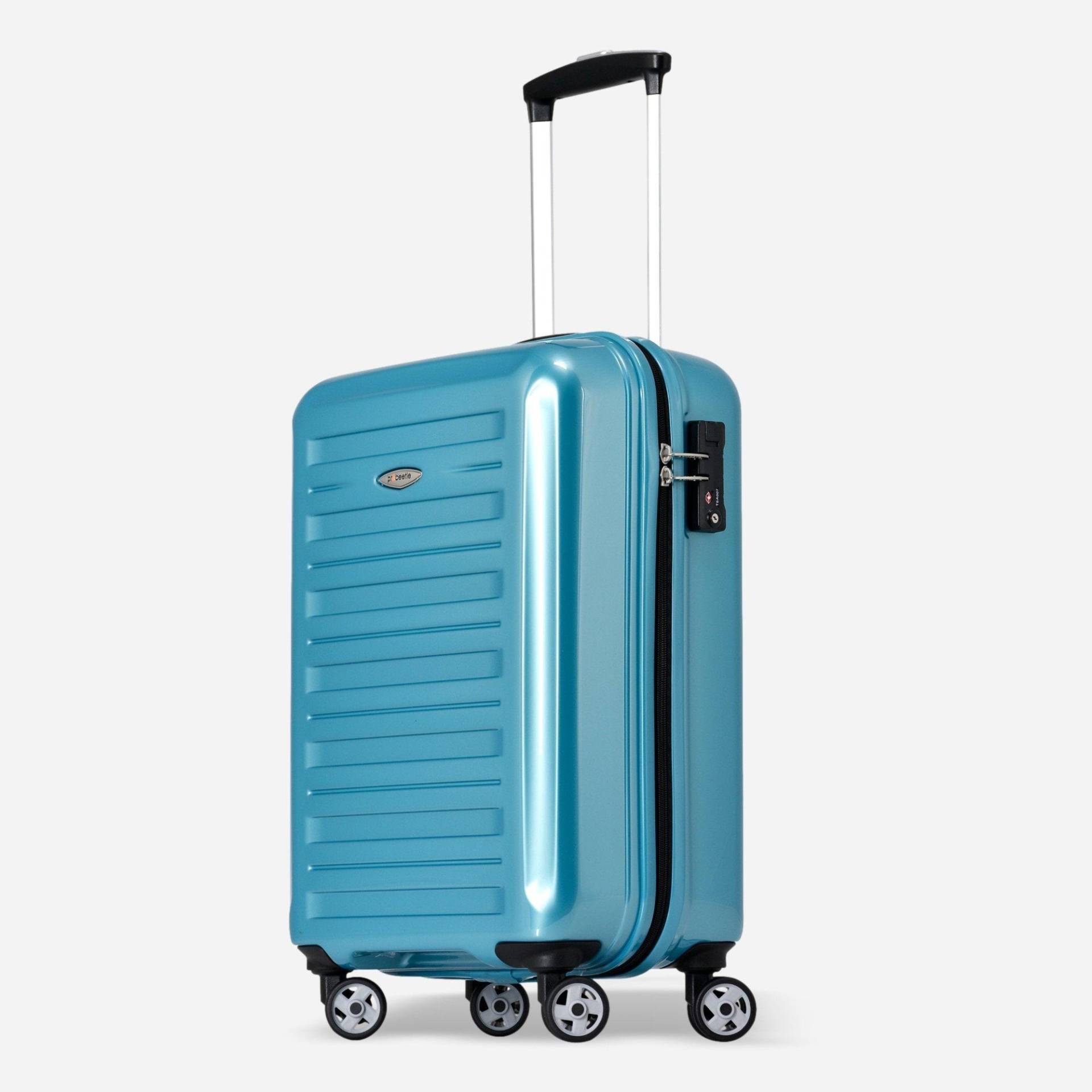 Voyager Ix Handgepäck Koffer 4 Rollen Unisex Blau 55 CM von Probeetle by Eminent