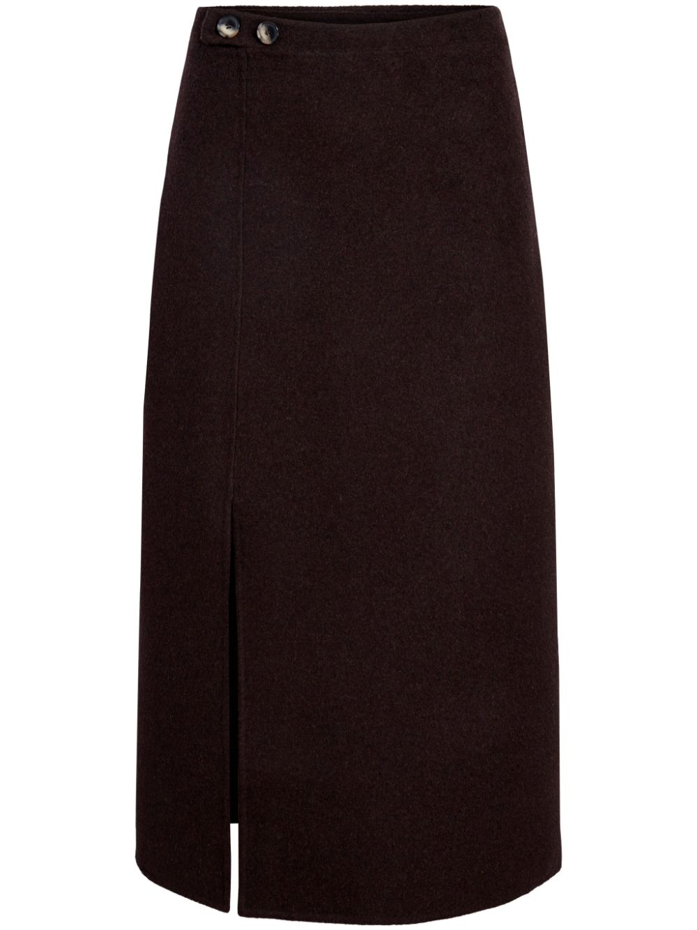 Proenza Schouler White Label Adrian midi skirt - Brown von Proenza Schouler White Label