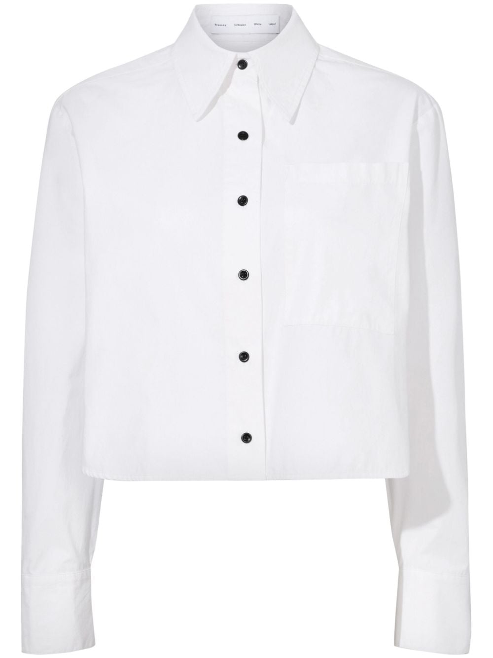 Proenza Schouler White Label Alma button-up cotton shirt von Proenza Schouler White Label