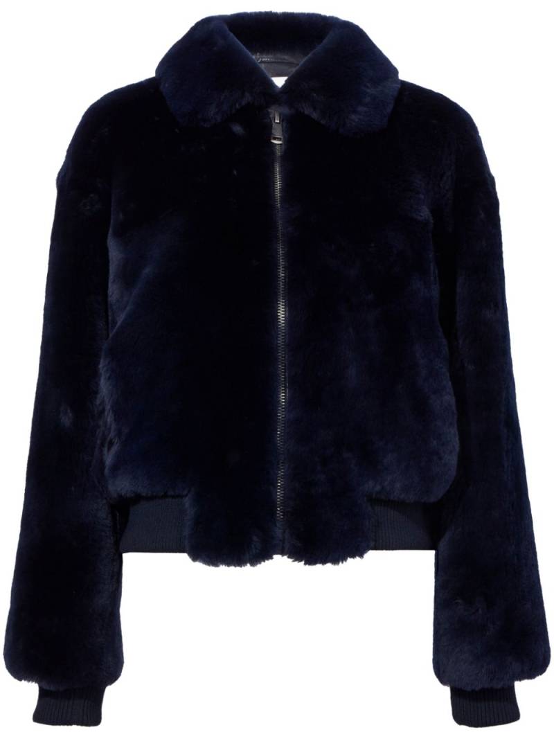 Proenza Schouler White Label Anais bomber jacket - Blue von Proenza Schouler White Label