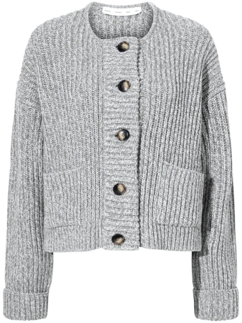 Proenza Schouler White Label Azura cardigan - Grey von Proenza Schouler White Label