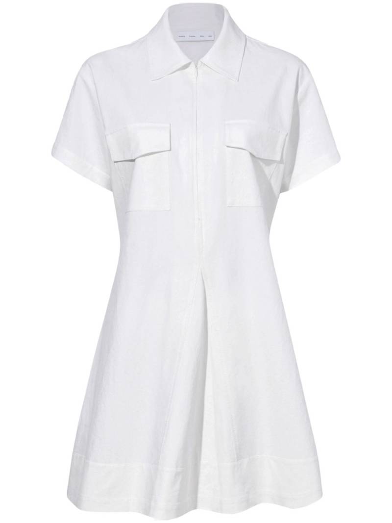 Proenza Schouler White Label Carmine zipped short dress von Proenza Schouler White Label