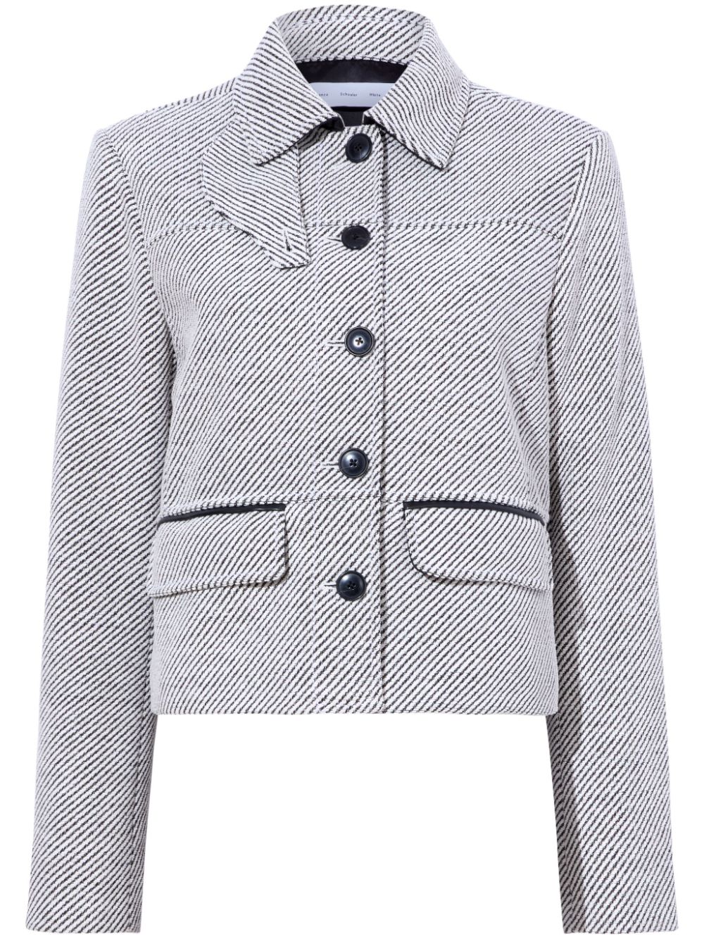 Proenza Schouler White Label Colette jacket - Grey von Proenza Schouler White Label