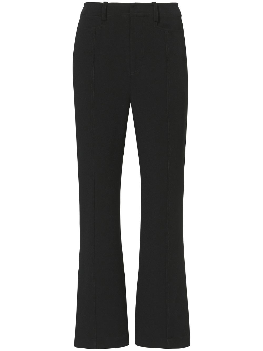 Proenza Schouler White Label cropped kick-flare trousers - Black von Proenza Schouler White Label