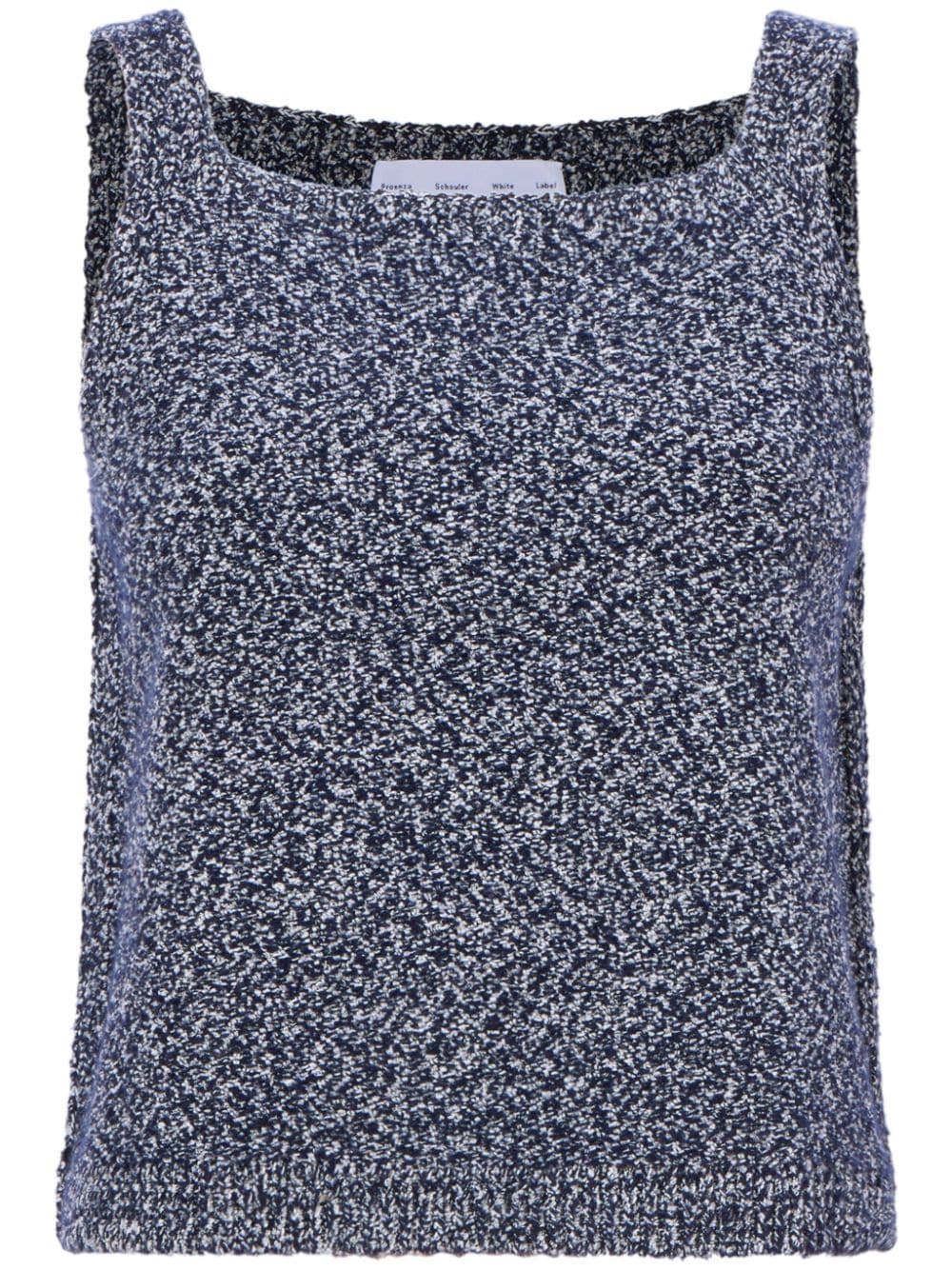 Proenza Schouler White Label Drew chunky-knit top - Blue von Proenza Schouler White Label