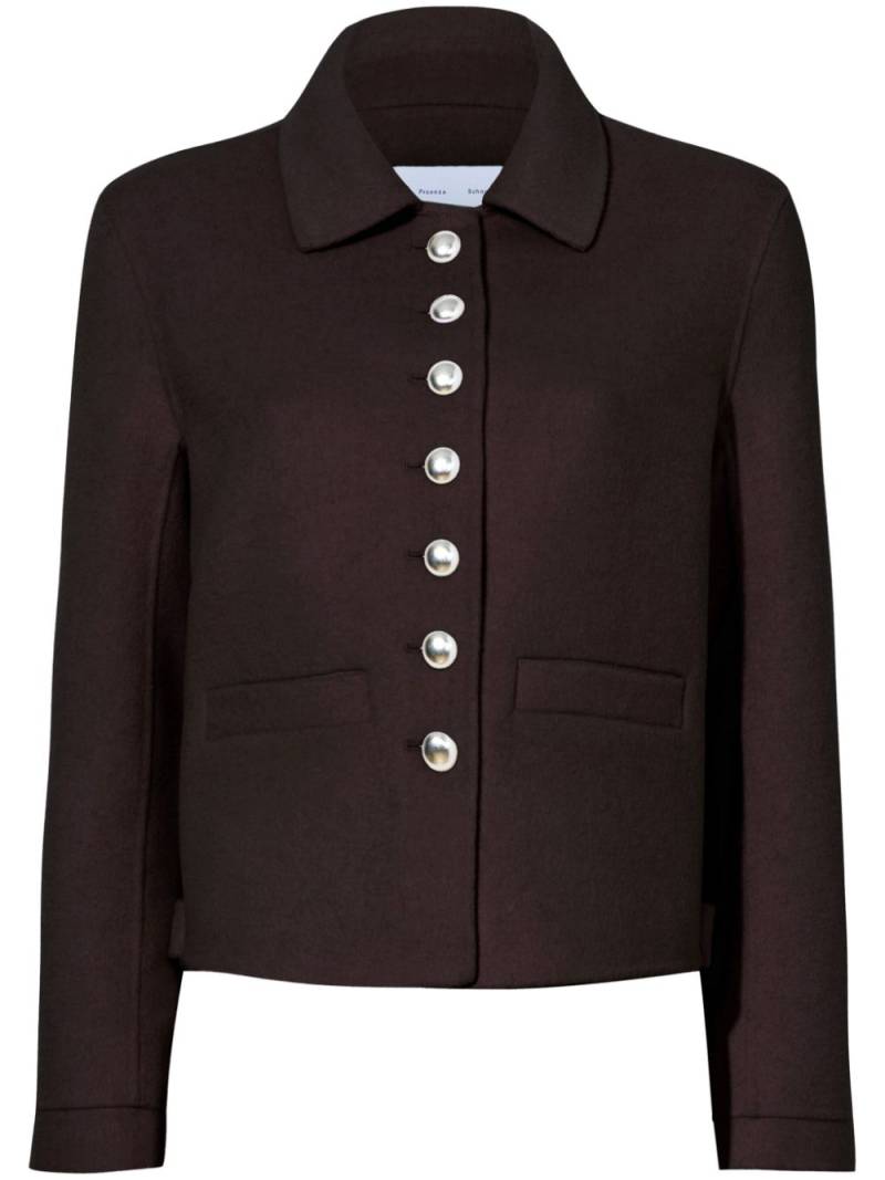 Proenza Schouler White Label Emilie jacket - Brown von Proenza Schouler White Label