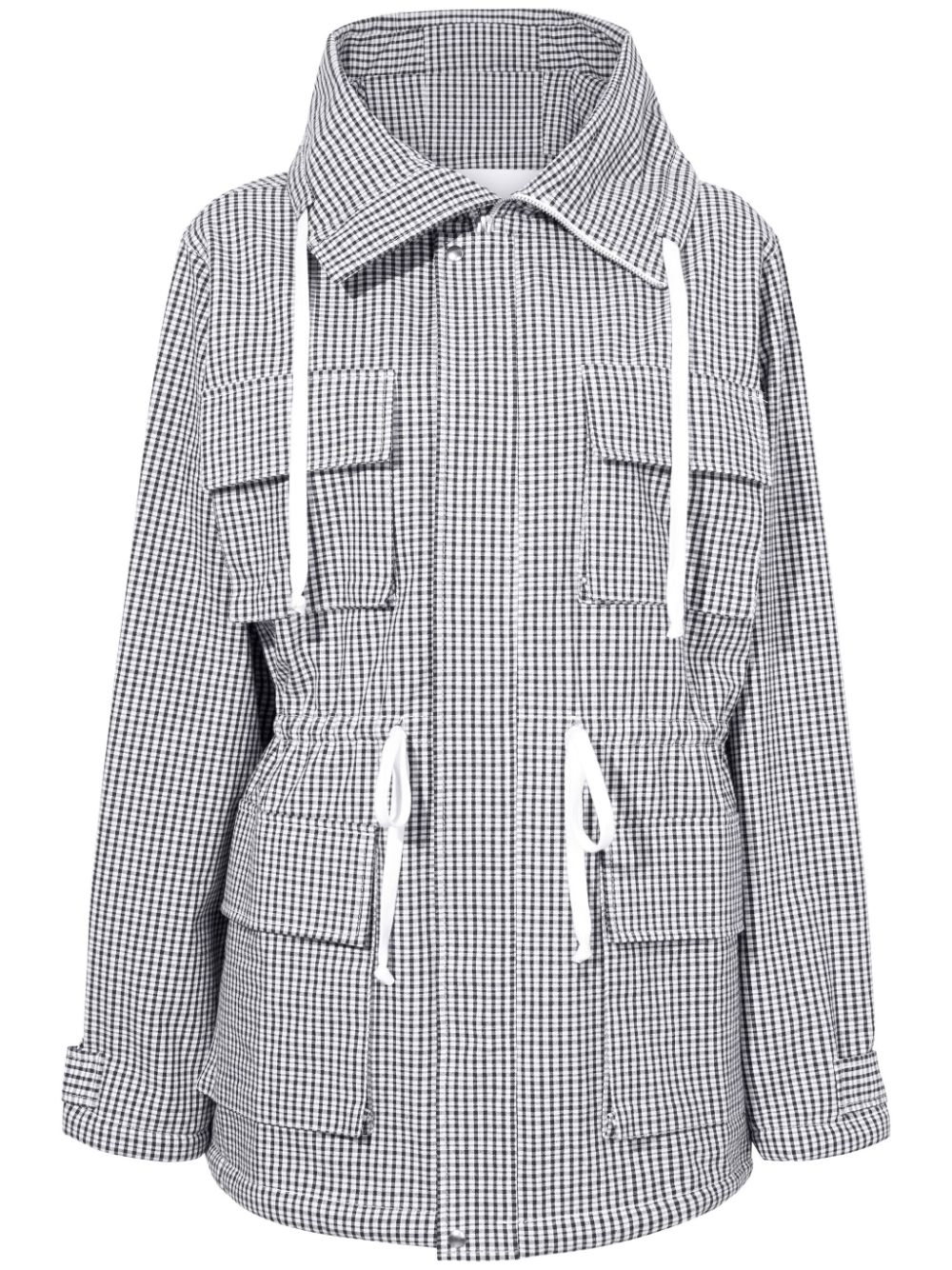 Proenza Schouler White Label Nina drawstring jacket - Black von Proenza Schouler White Label