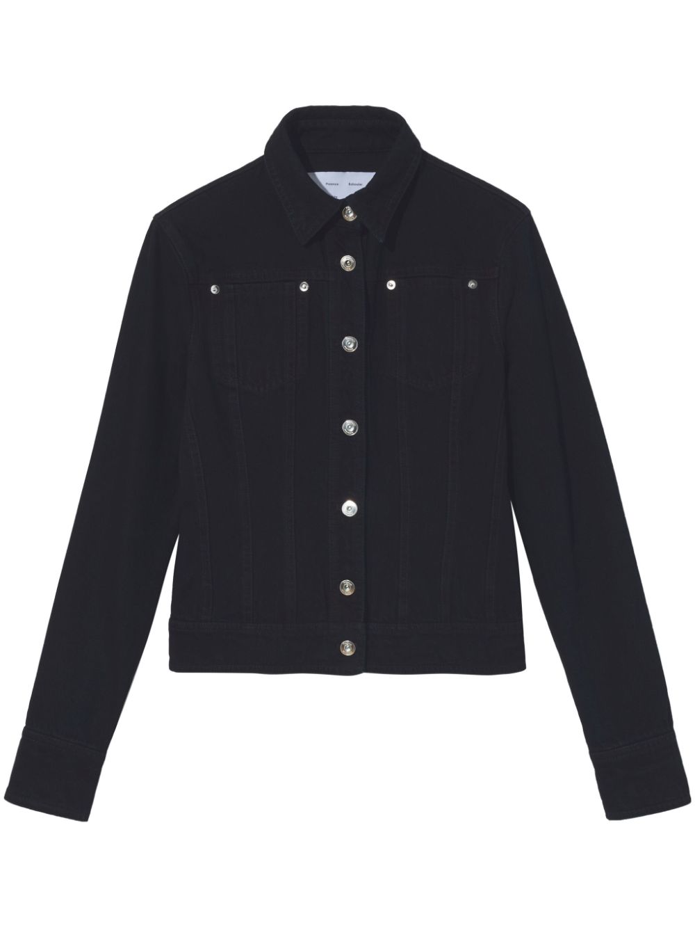 Proenza Schouler White Label Nova denim cotton jacket - Black von Proenza Schouler White Label